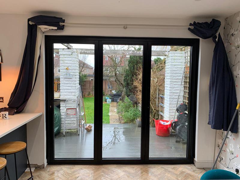 New bifold doors